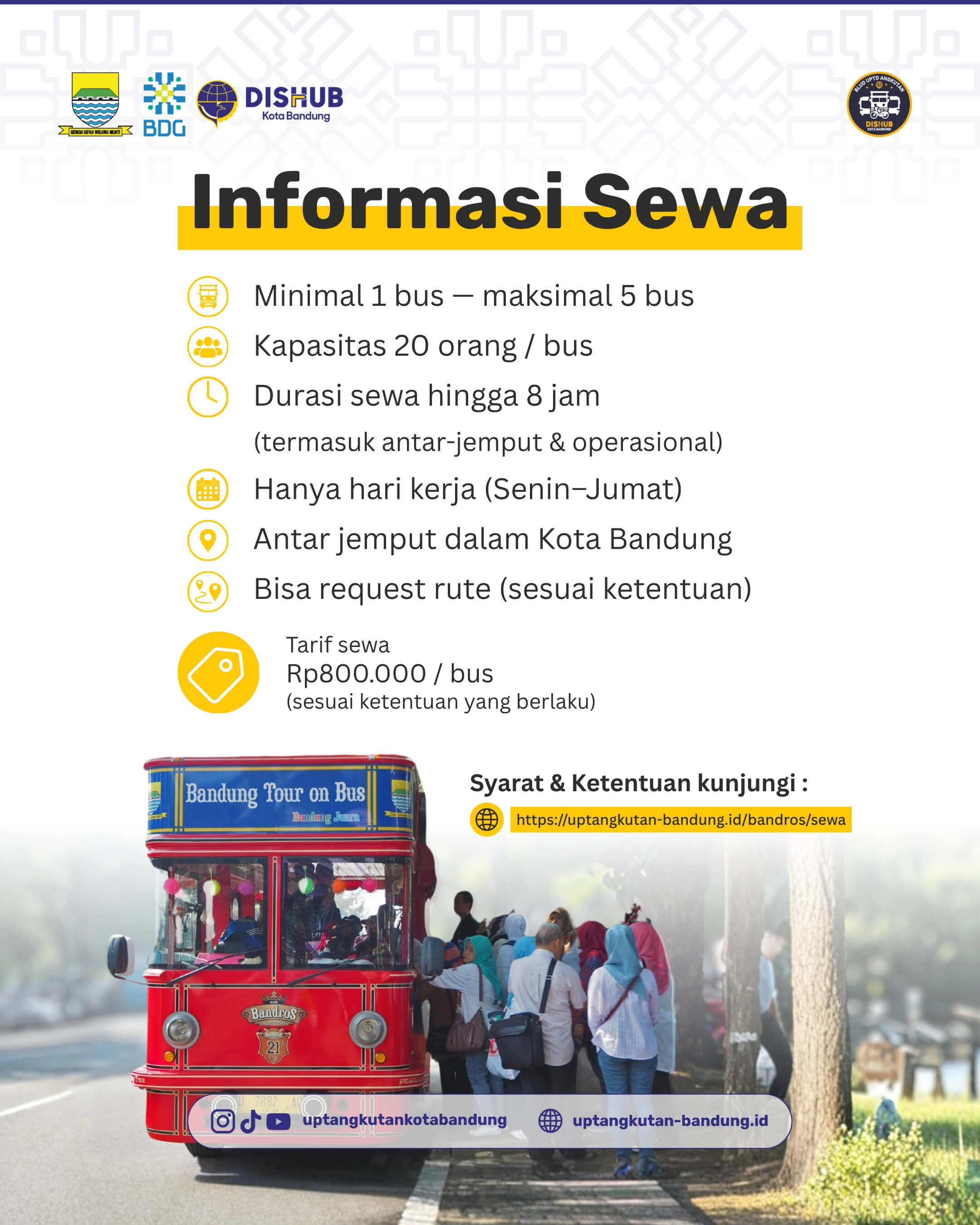 Cara Sewa Bandros Bandung untuk Rombongan: Harga, Syarat, dan Cara Booking slide 5