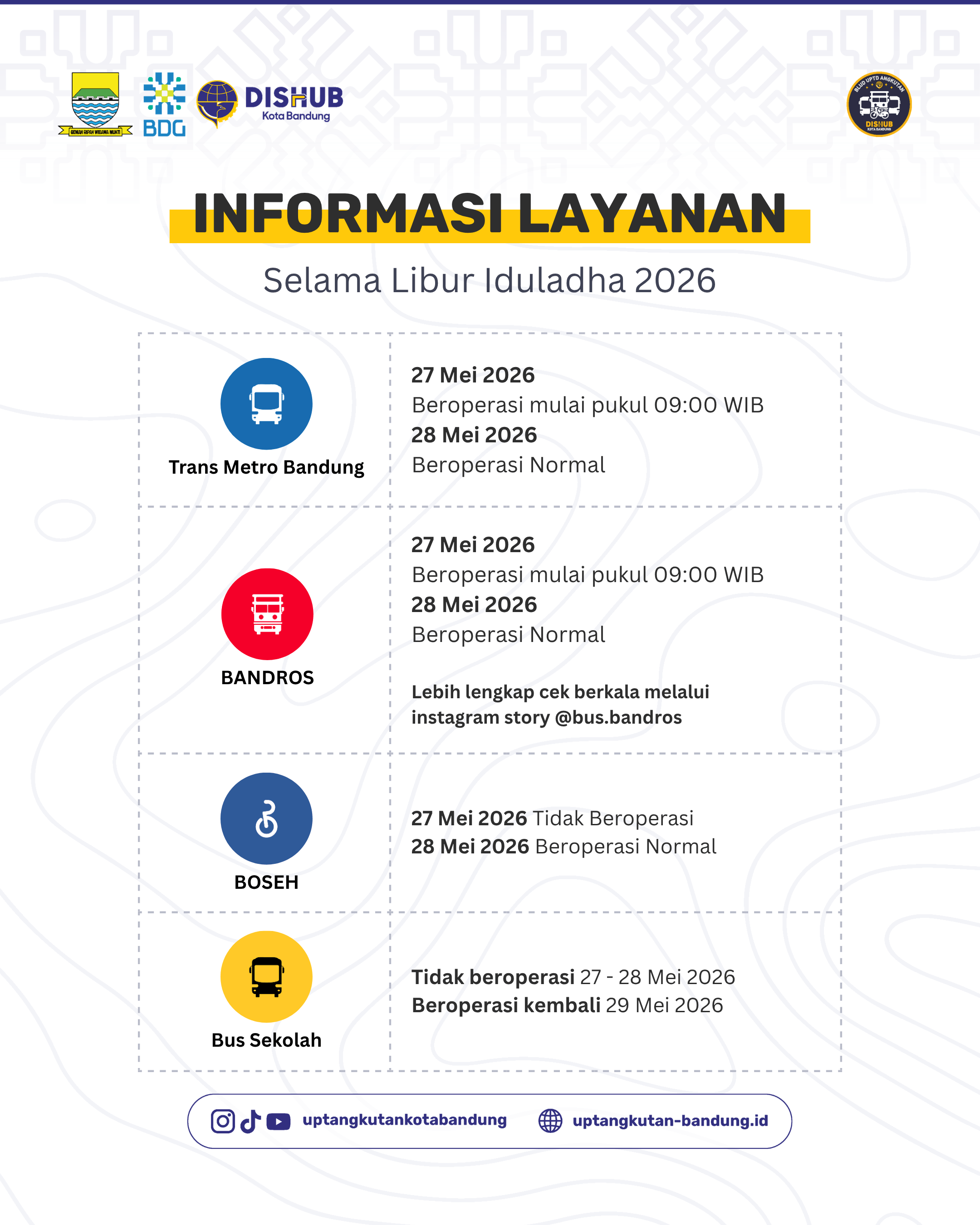 Penyesuaian Jadwal Layanan Selama Libur Iduladha 2026 slide 2