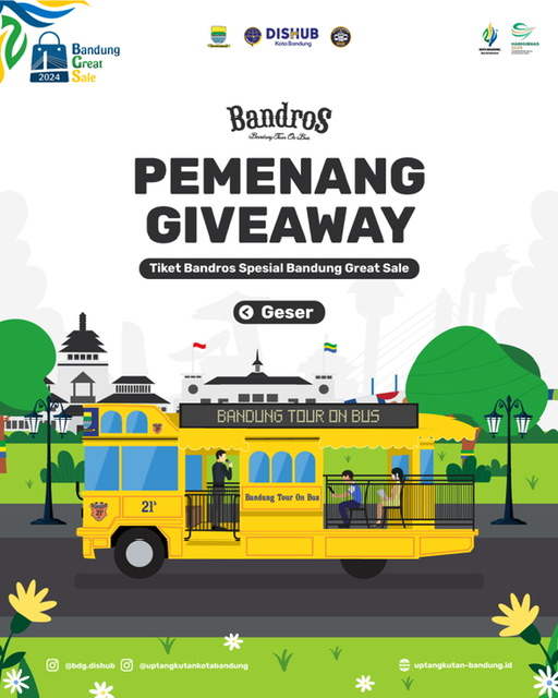 Thumbnail Pemenang Give Away Bandros Bandung Great Sale 2024